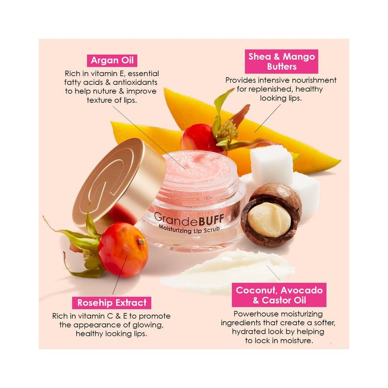 Grande Cosmetics GrandeBUFF Moisturizing Lip Scrub 15g