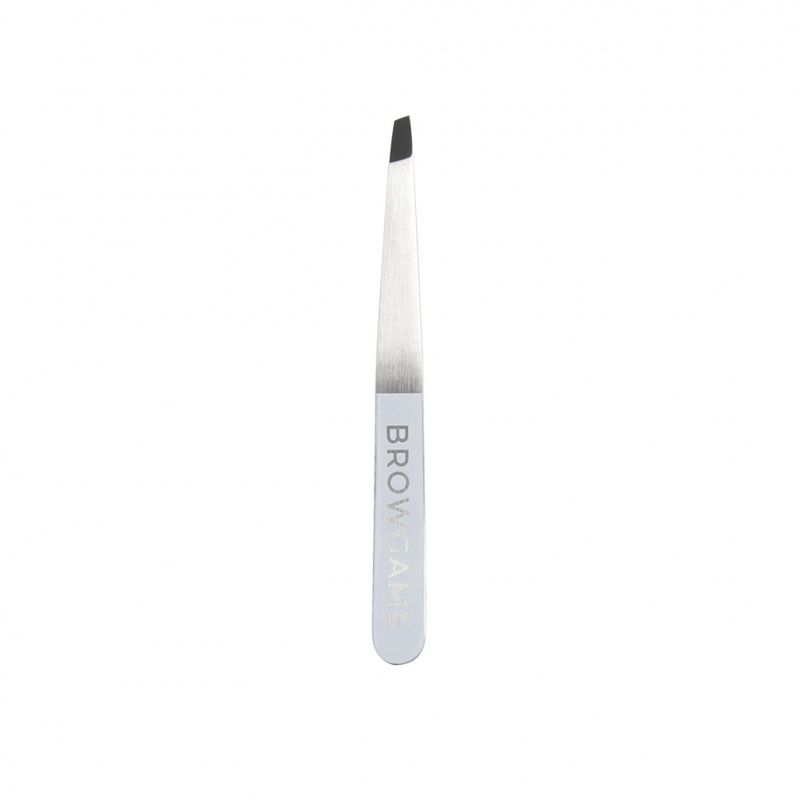 Browgame Original Tweezer Slanted – Hvit