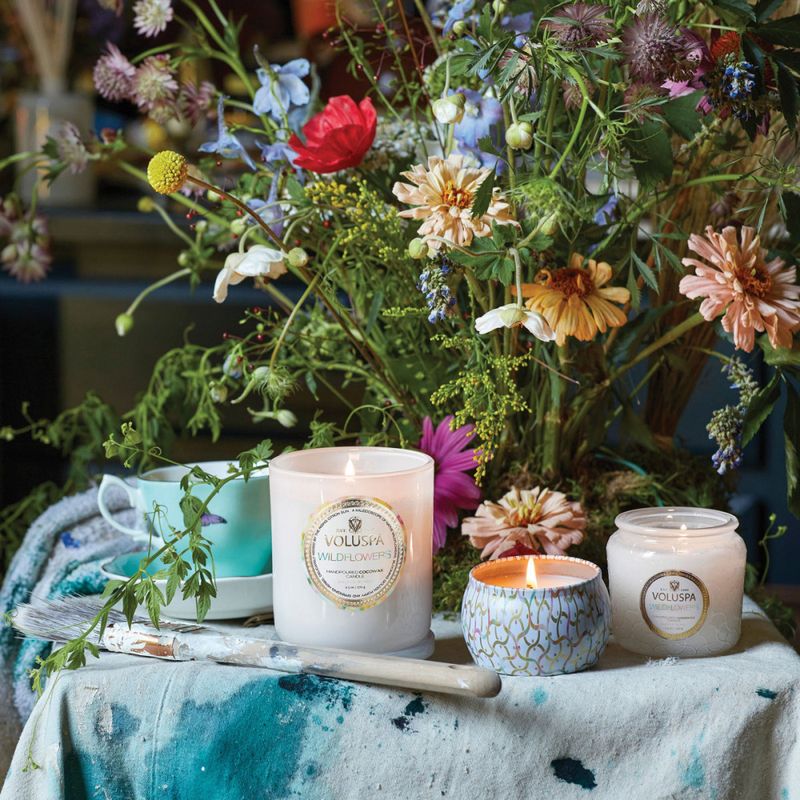 Voluspa Wildflowers Mini Tin Candle 25timer