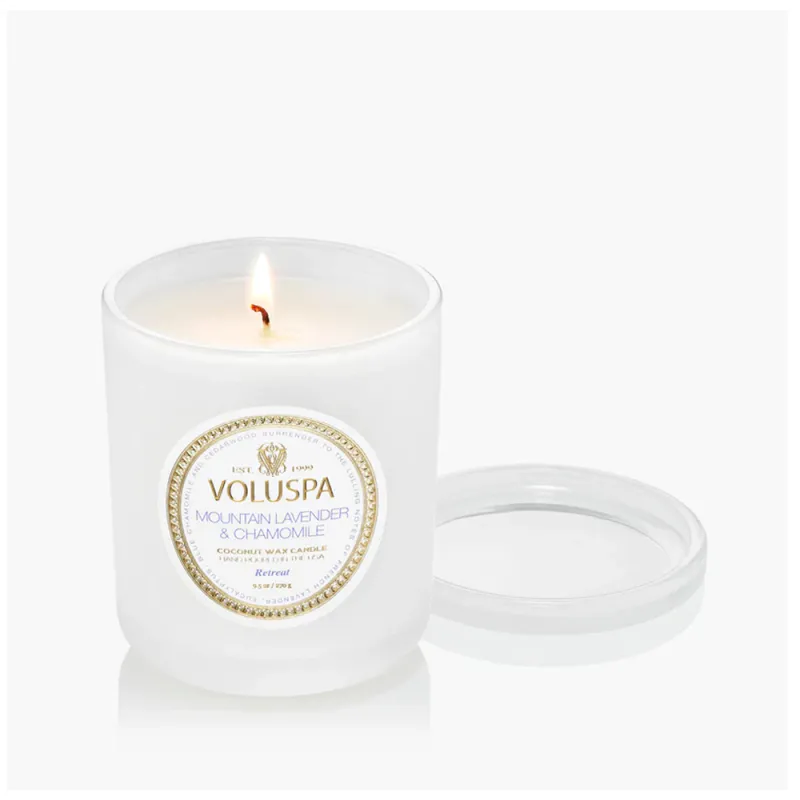 Voluspa Classic Boxed Candle - Mountain Lavender & Chamomile