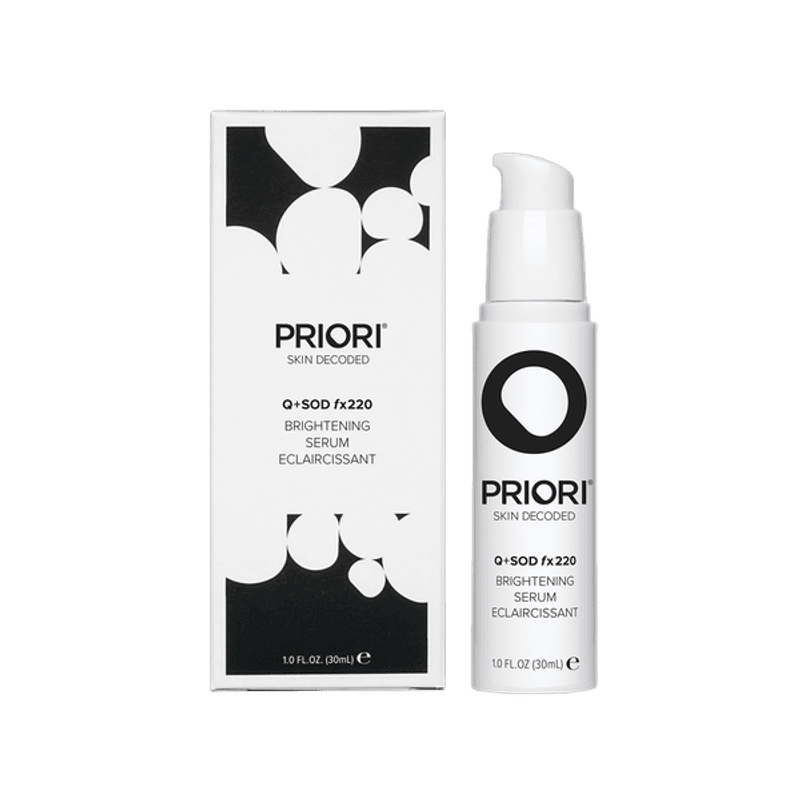PRIORI Q+SOD fx220 – Brightening Serum 30ml