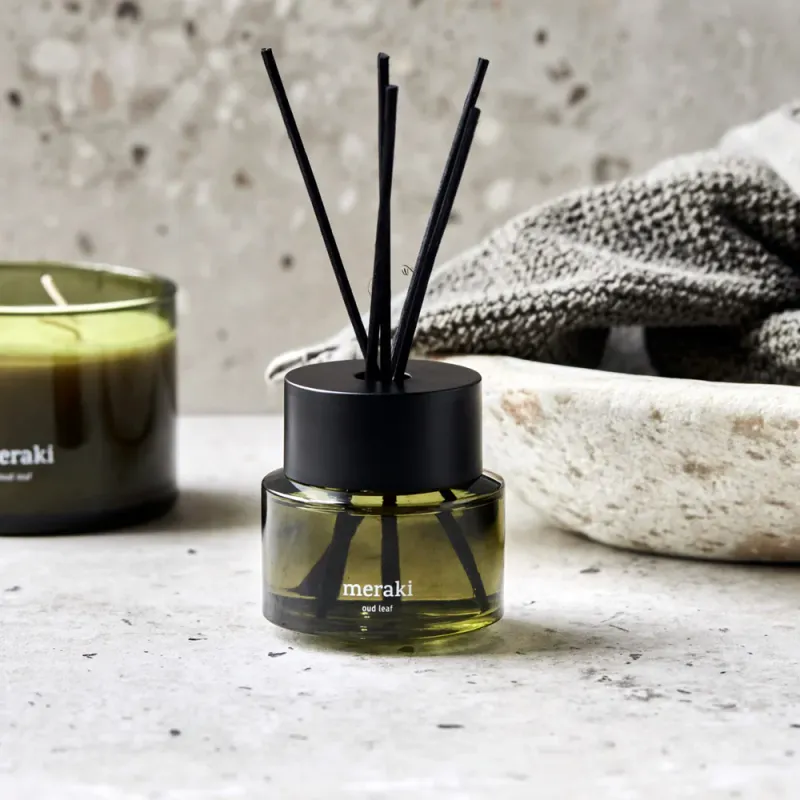 Meraki Scented Duftfrisker - Oud Leaf Grønn 100ml