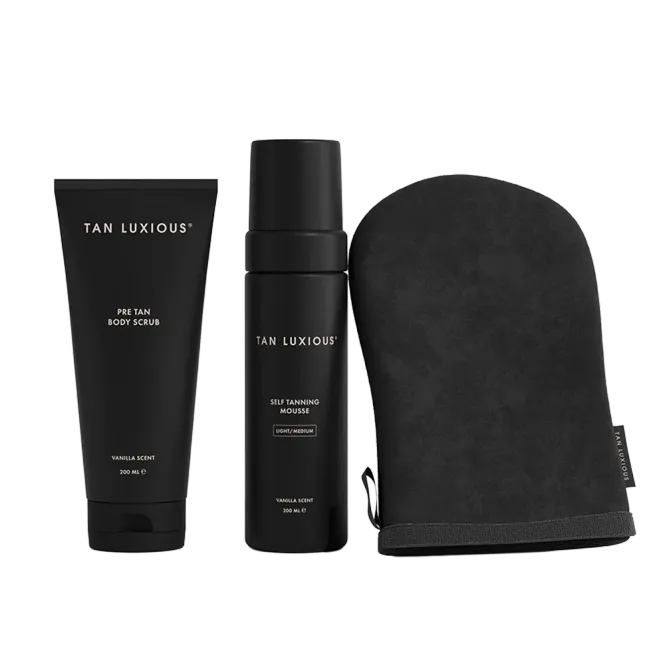 Hovedbilde Good For Me Dark Tan Starter Kit