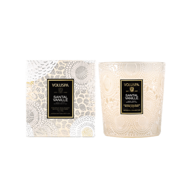 Voluspa Santal Vanille Classic Boxed Candle 60 timer