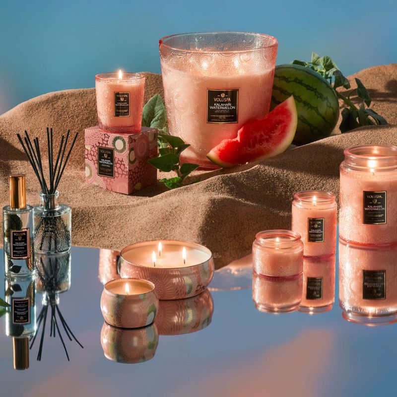 Voluspa Kalahari Watermelon Mini Tin Candle 25timer