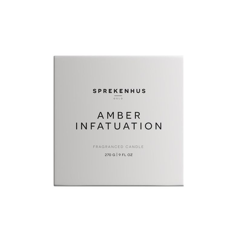 Sprekenhus Amber Infatuation - Fragranced candle