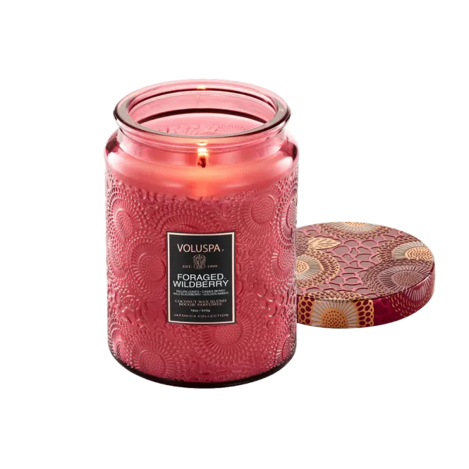 Hovedbilde Voluspa Foraged Wildberry Large Jar Candle ...