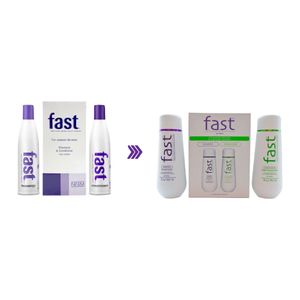 Hovedbilde NISIM FAST Shampoo & Conditioner 2x 295ml