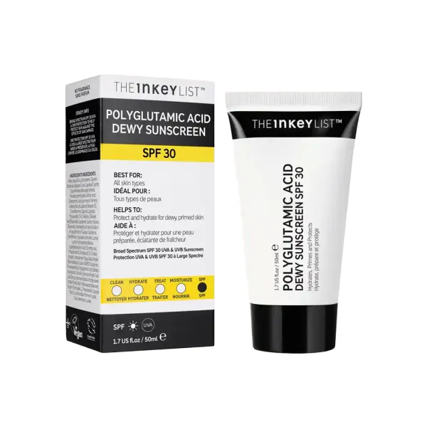 The Inkey List Polyglutamic Acid Dewy Sunscreen spf 30 - 50ml