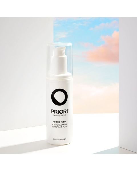 PRIORI Q+SOD – Active Cleanser 180ml